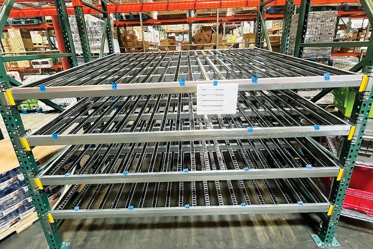 Vending Machine Style Racking Vending Industry Leader's Pallet Racking Solution | C&SS