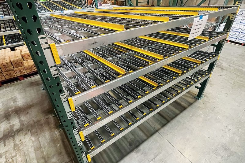 Pallet Rack Picking to Custom Designed Carton Flow Picking Modules