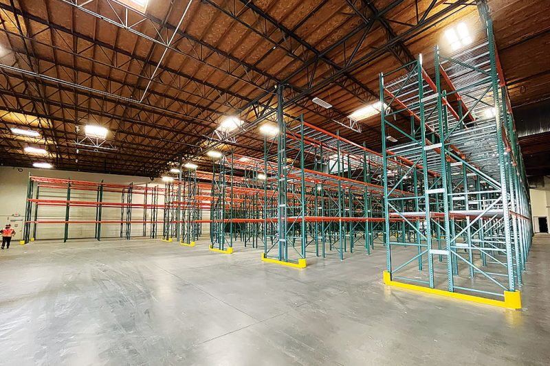Cantilever Racks Eliminates the Need for Vertical Obstructions